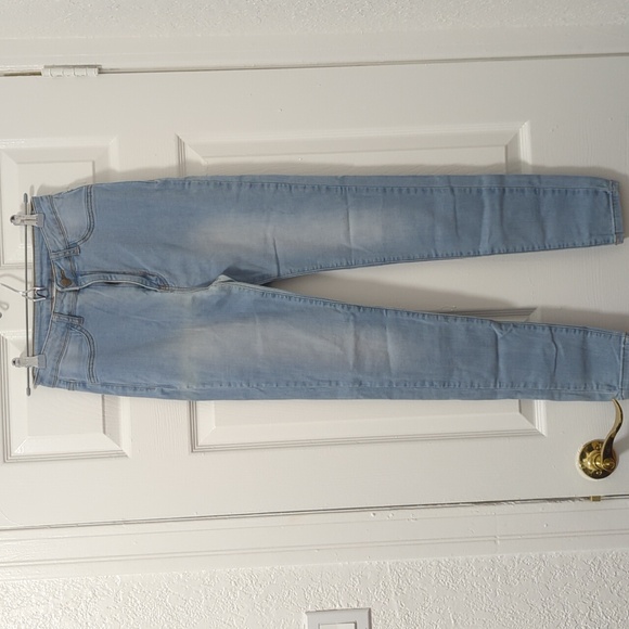 Denim - Light Blue Skinny Jeans